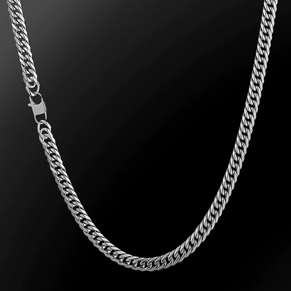 Collar Miami Cuban 6 Lados 6mm