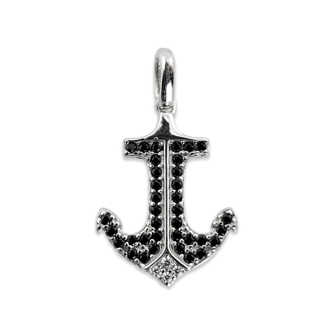 Dije Argos Con Zirconitas Negras P-925