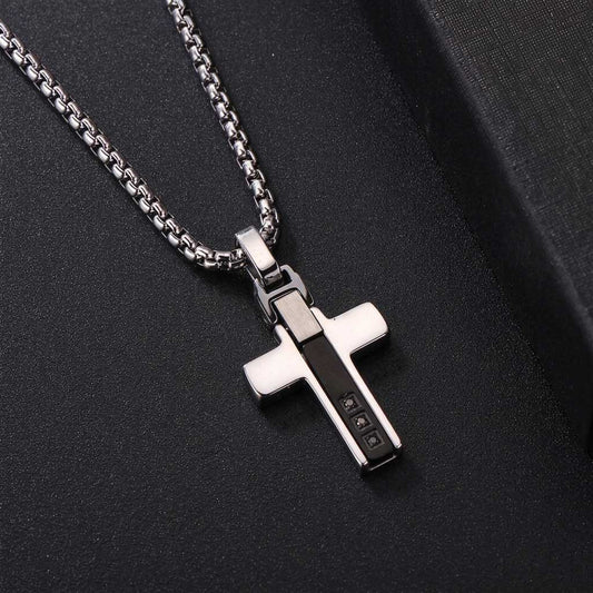 Collar Stauros Negro
