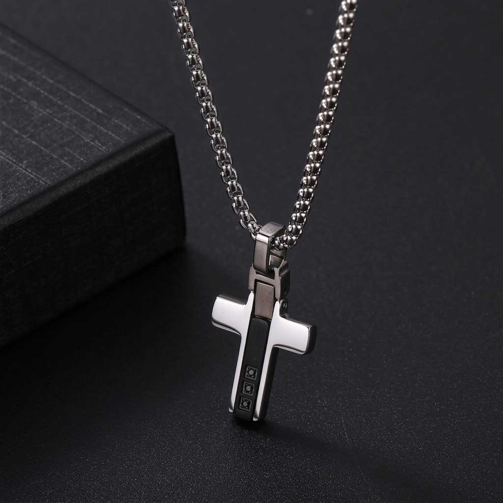 Collar Stauros Negro