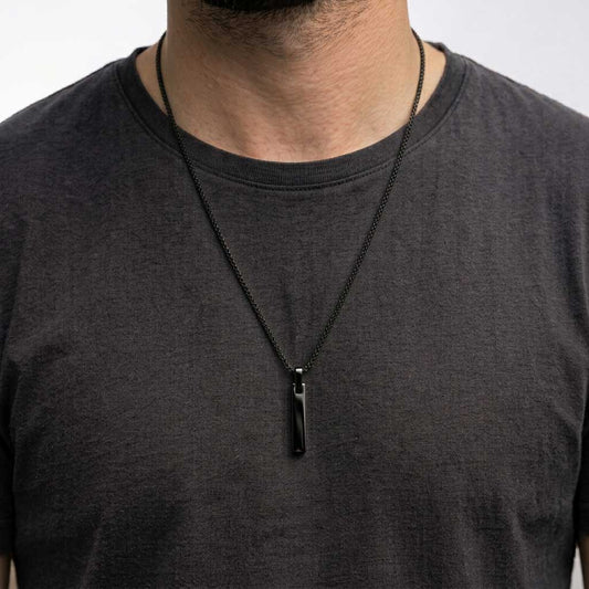 Collar Polygon Negro