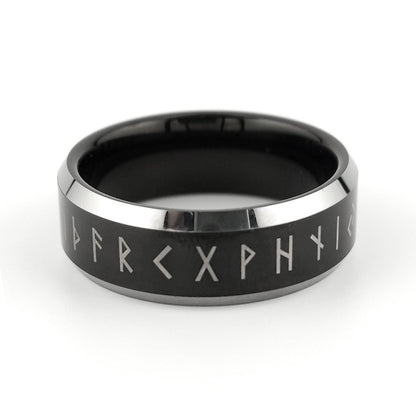 Anillo Algiz Tungsteno