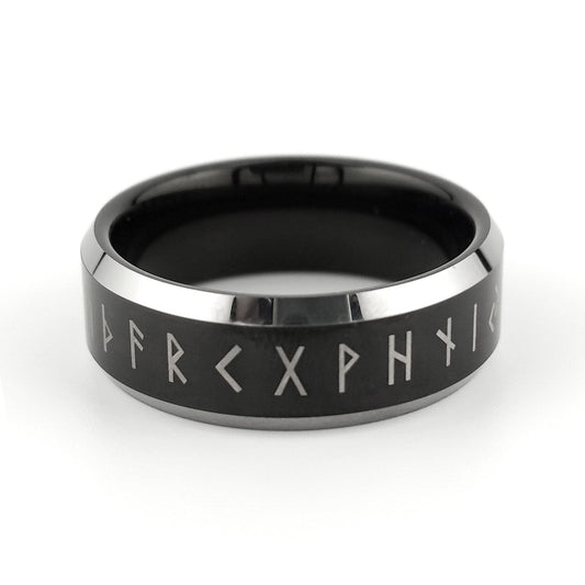 Anillo Algiz Tungsteno