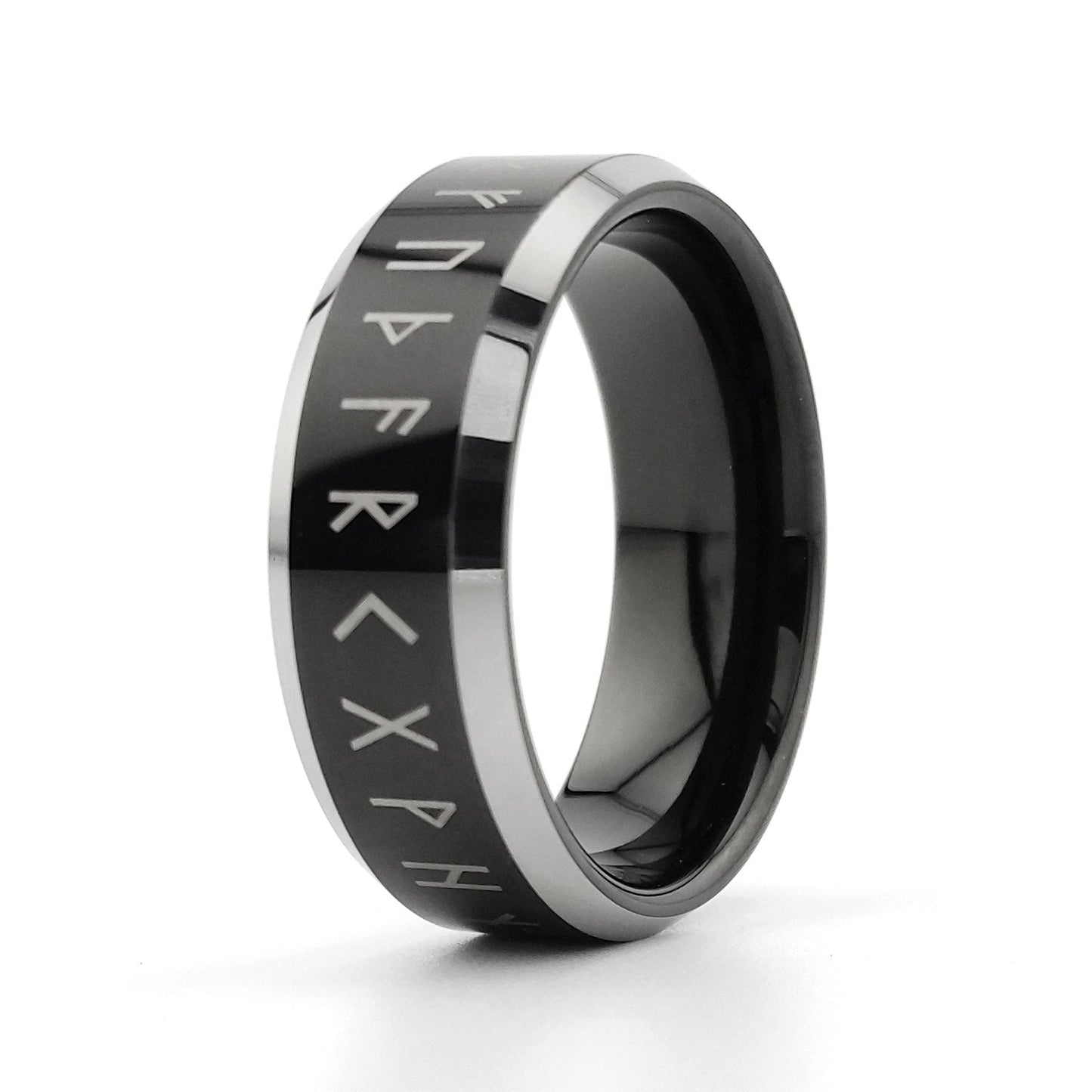 Anillo Algiz Tungsteno