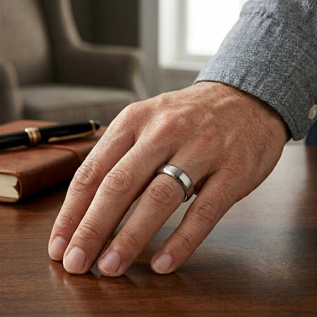 Anillo Essential Tungsteno