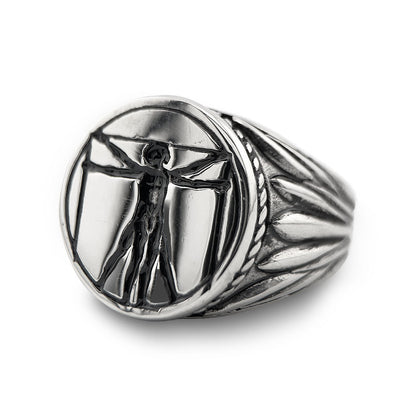 Anillo Hombre de Vitruvio