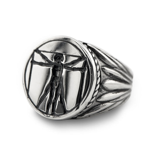 Anillo Hombre de Vitruvio