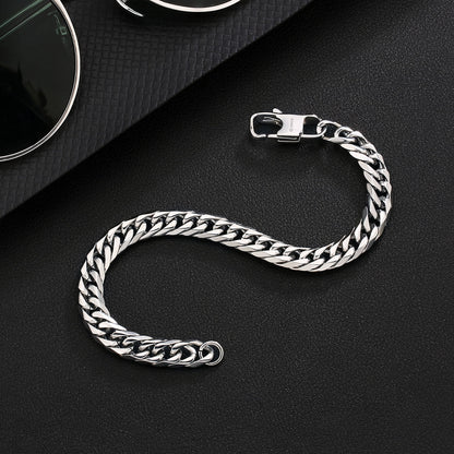 Pulsera Miami Cuban 6 Lados 8mm