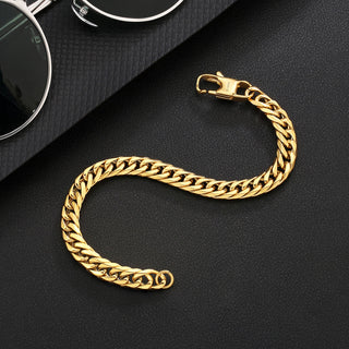 Pulsera Miami Cuban 6 Lados 8mm