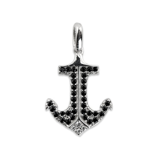 Dije Argos Con Zirconitas Negras P-925