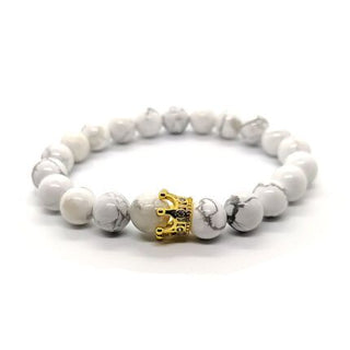 Pulsera Corona Howlita