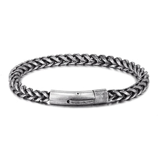 Pulsera Franco Retro Plateado