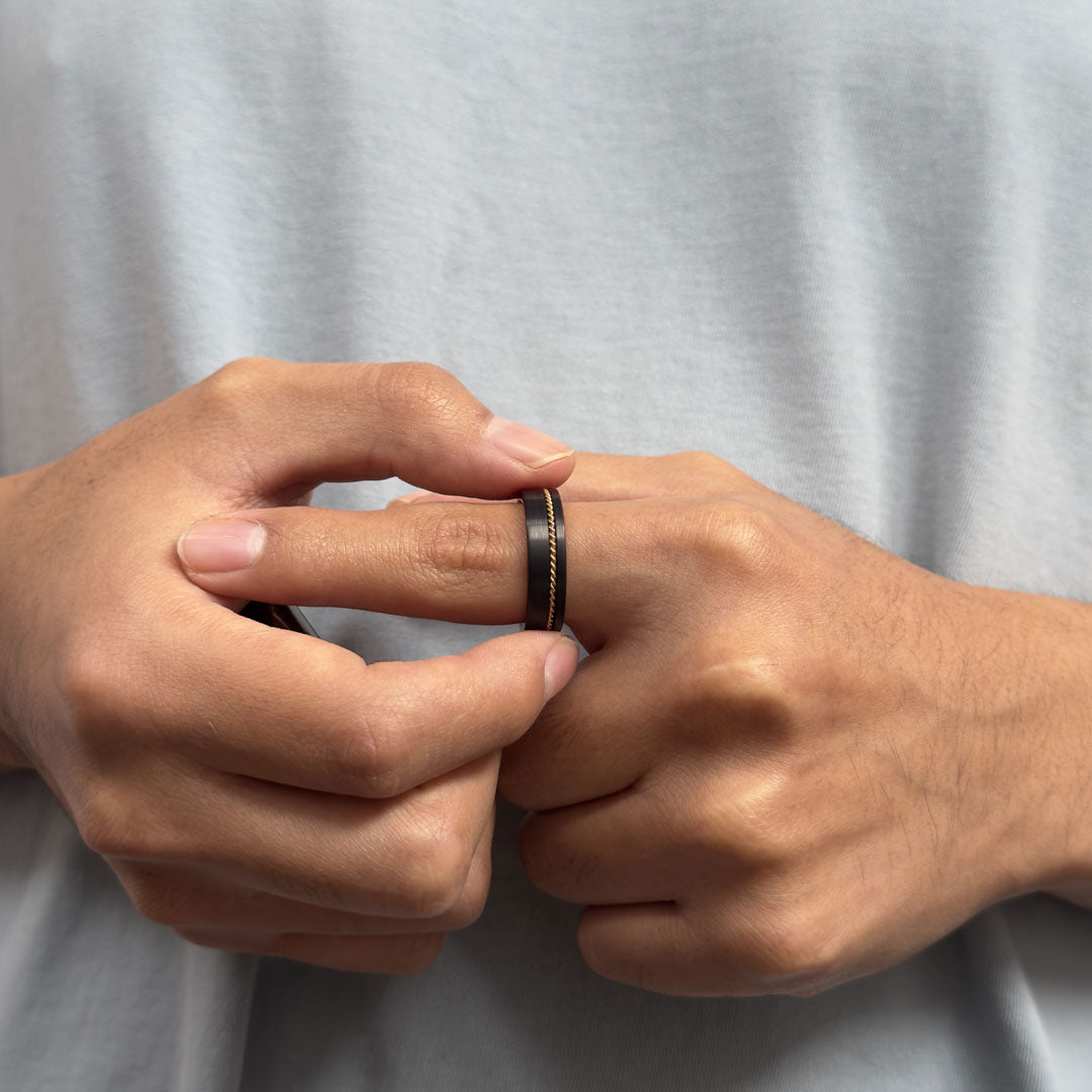 Anillo Horizon Tungsteno