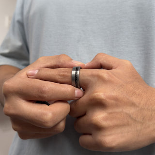 Anillo Vortex Tungsteno