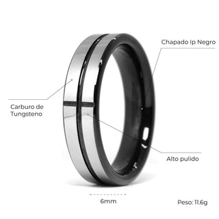 Anillo Soter Tungsteno