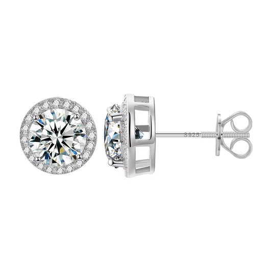 Arete Febo Moissanita P-925