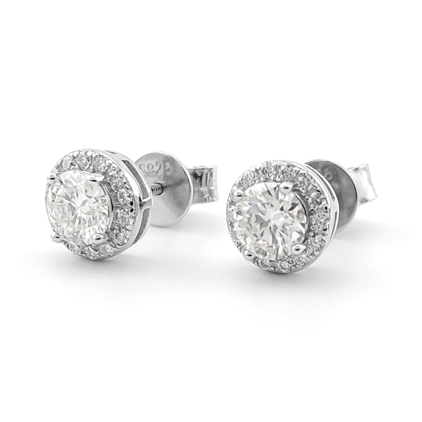 Arete Febo Moissanita P-925