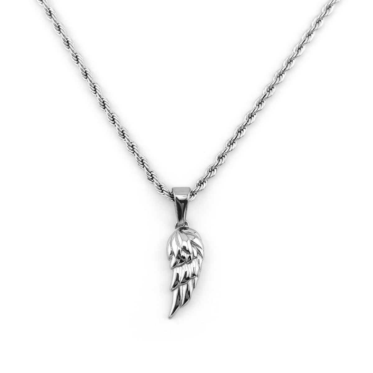 Collar ícaro Plateado