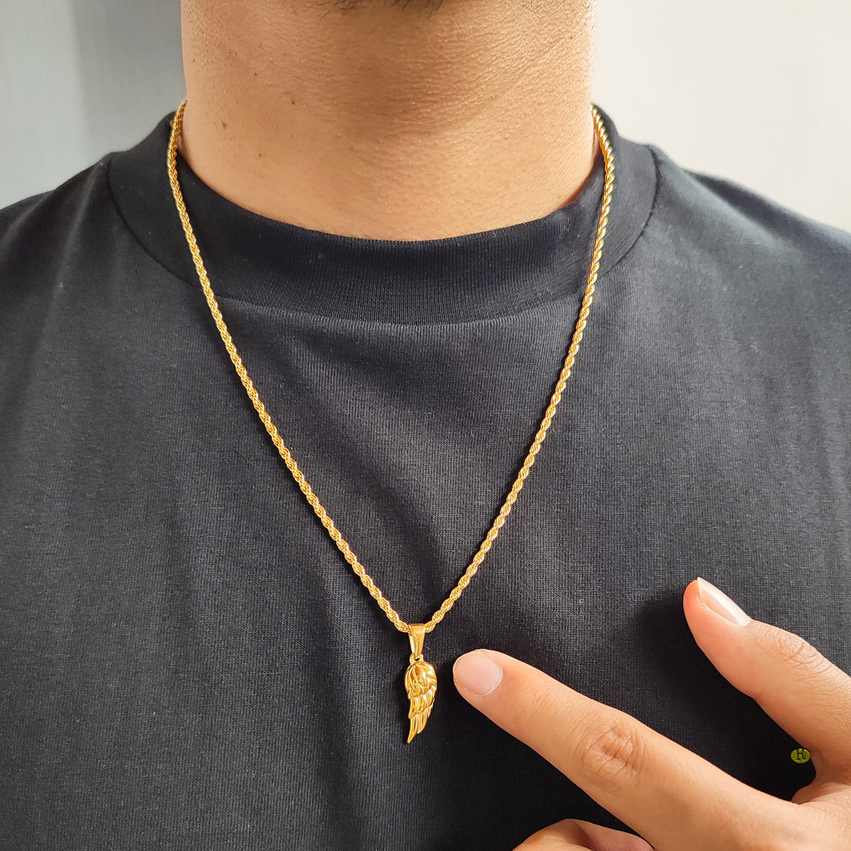 Collar Ícaro Dorado