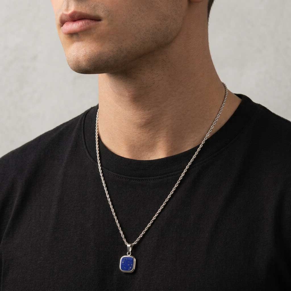 Collar Betilo Plateado