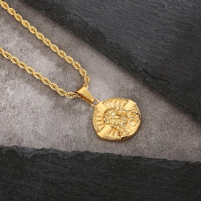 Collar Cristo Dorado