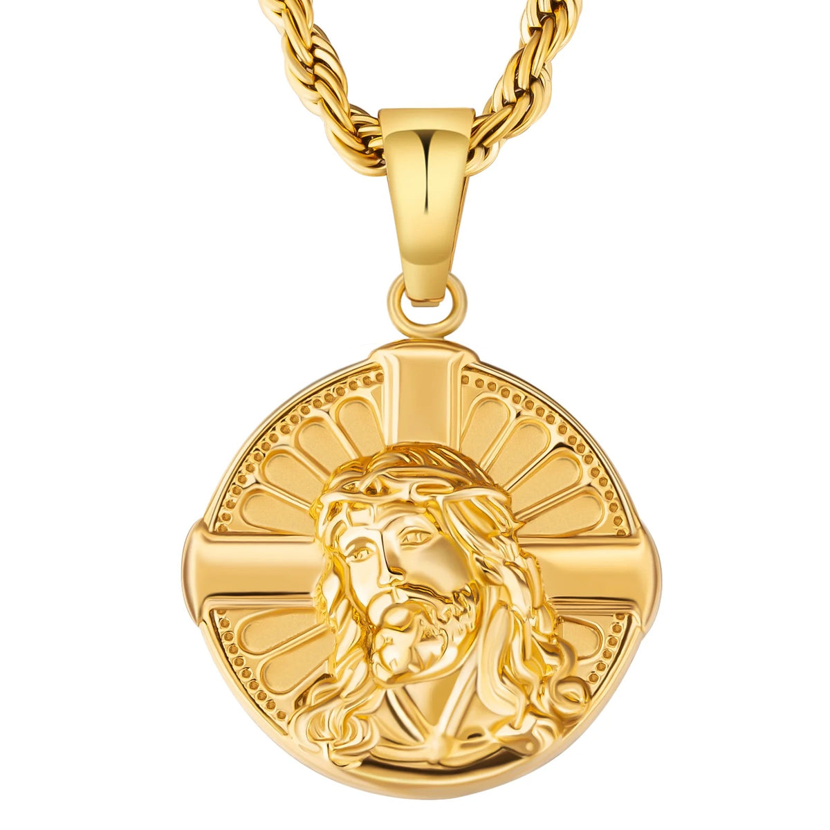 Collar Cristo Dorado