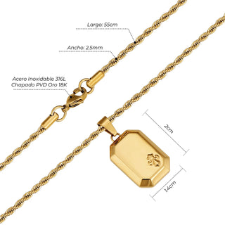 Collar Flor de Lis