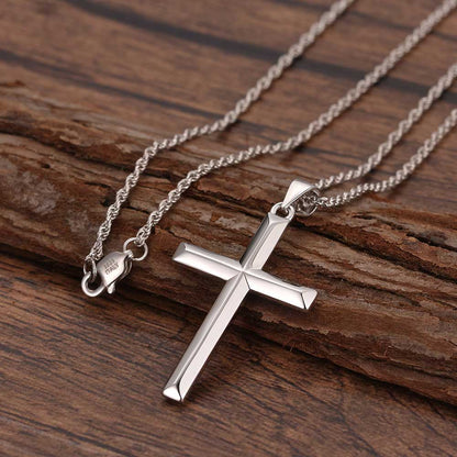 Collar Cruz Biselada P-925