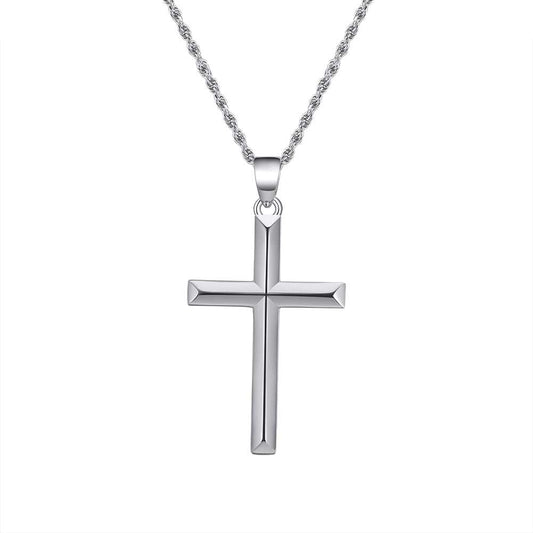 Collar Cruz Biselada P-925