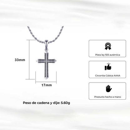 Collar Cruz de los Eternos CZ P-925