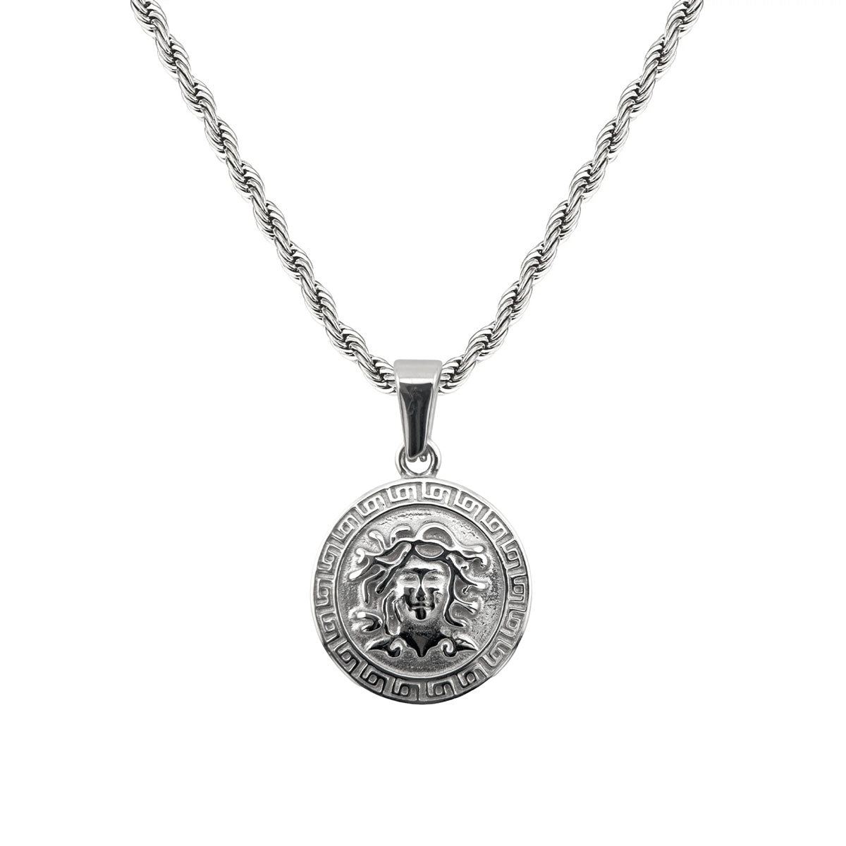 Collar Medusa Plateado