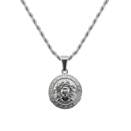 Collar Medusa Plateado
