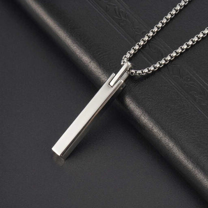 Collar Polygon Plateado