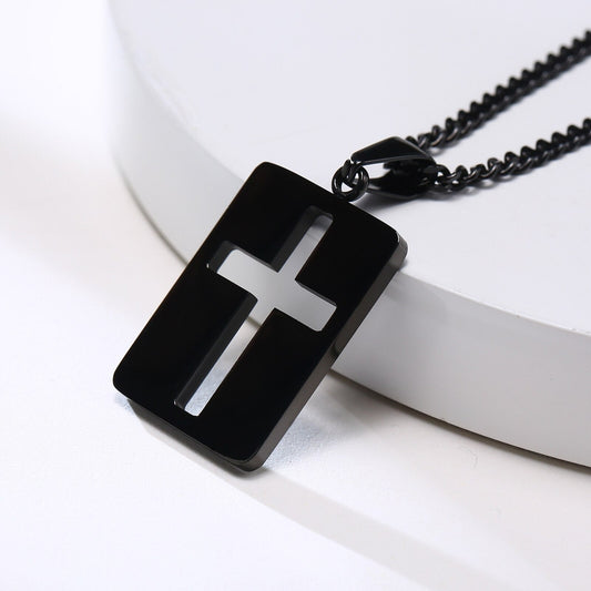 Collar Cruz Troquelada