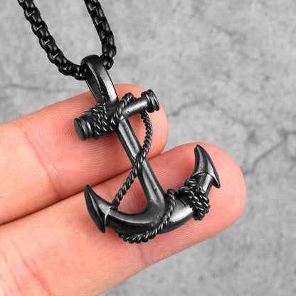 Collar Ancla Negro