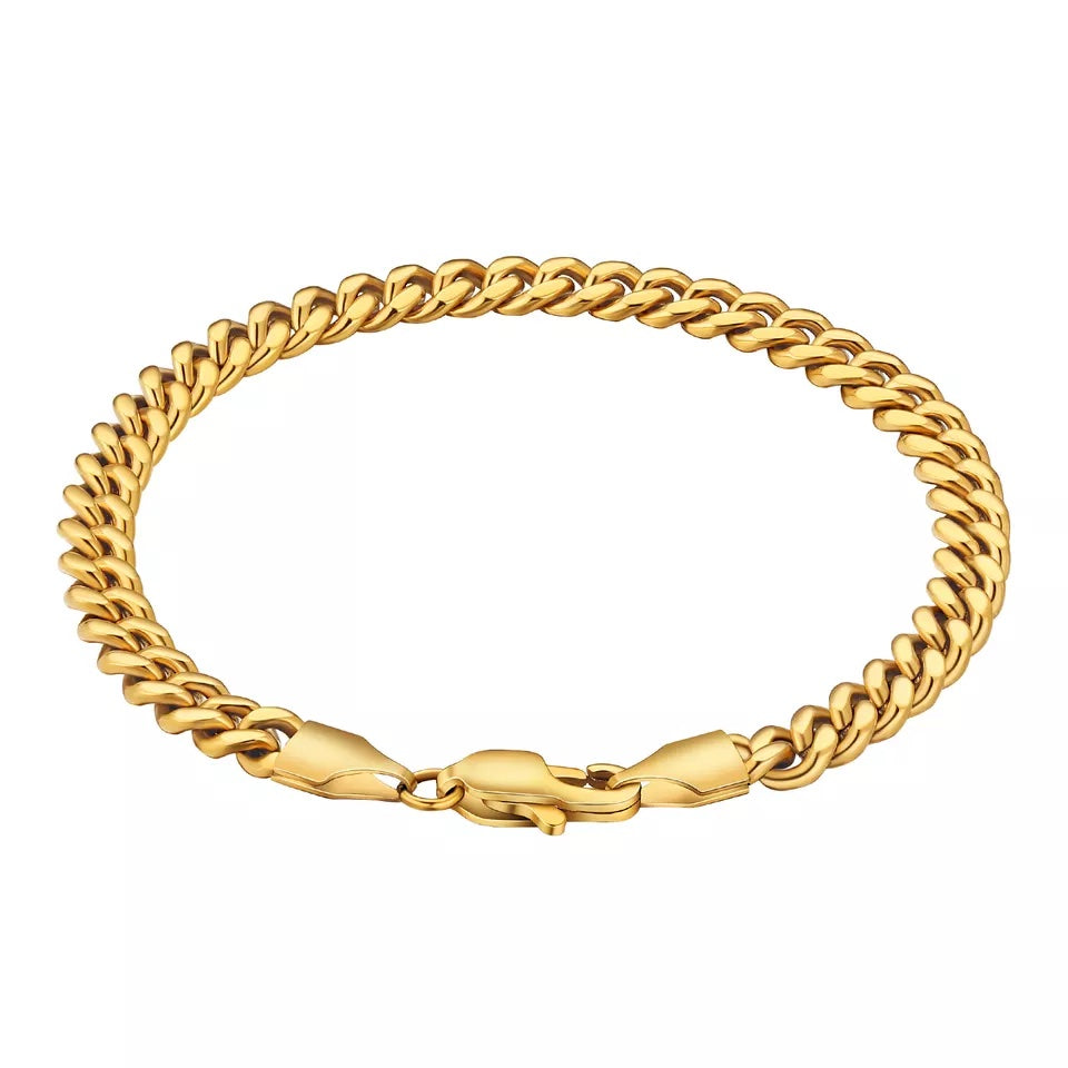 Pulsera Cuban 5mm
