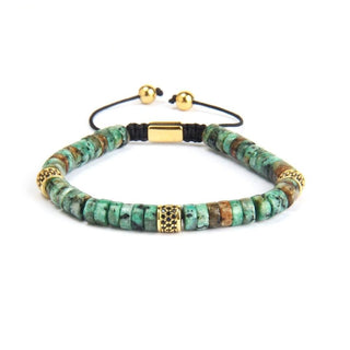 Pulsera Axis Turquesa Africana