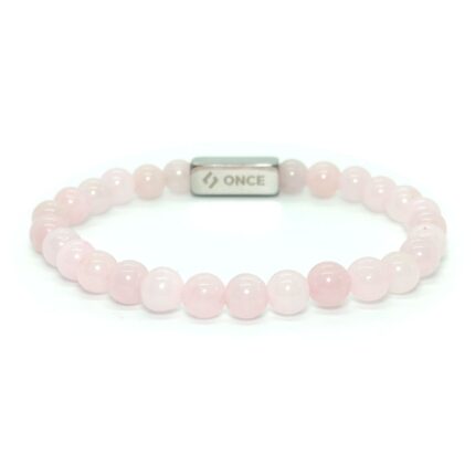 Pulsera Terra Cuarzo Rosa 6mm