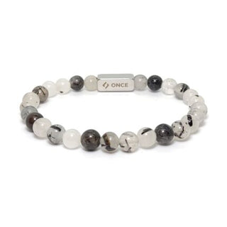 Pulsera Terra Cuarzo Rutilado 6mm