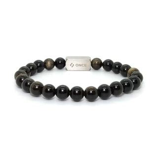 Pulsera Terra Obsidiana 8mm