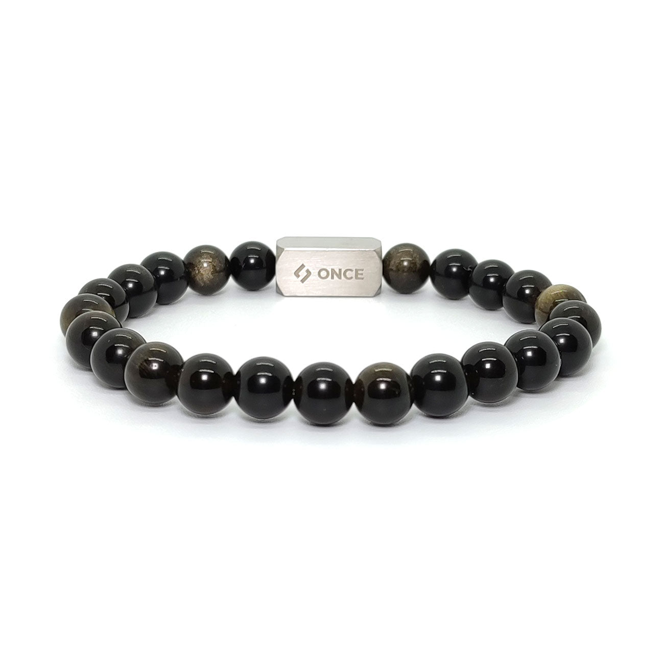 Pulsera Terra Obsidiana 8mm