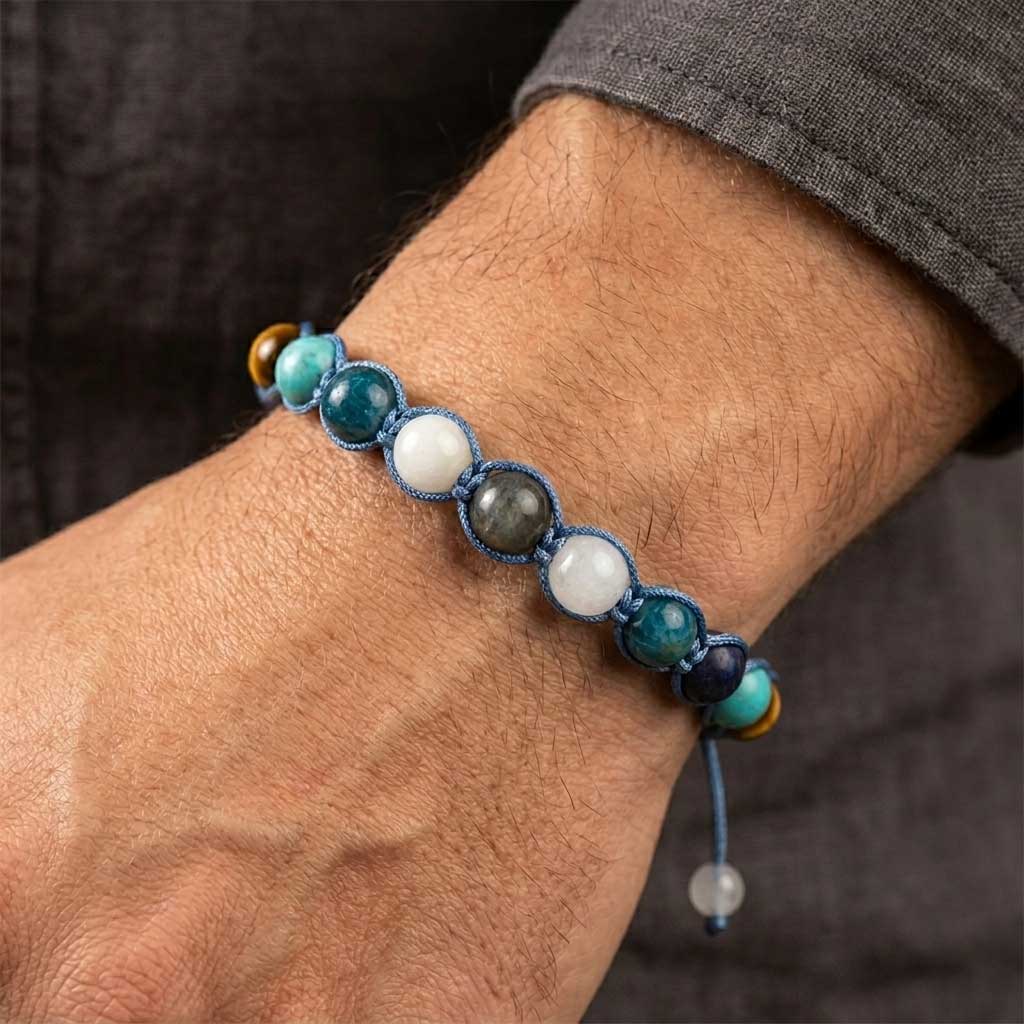 Pulsera Macramé Índigo