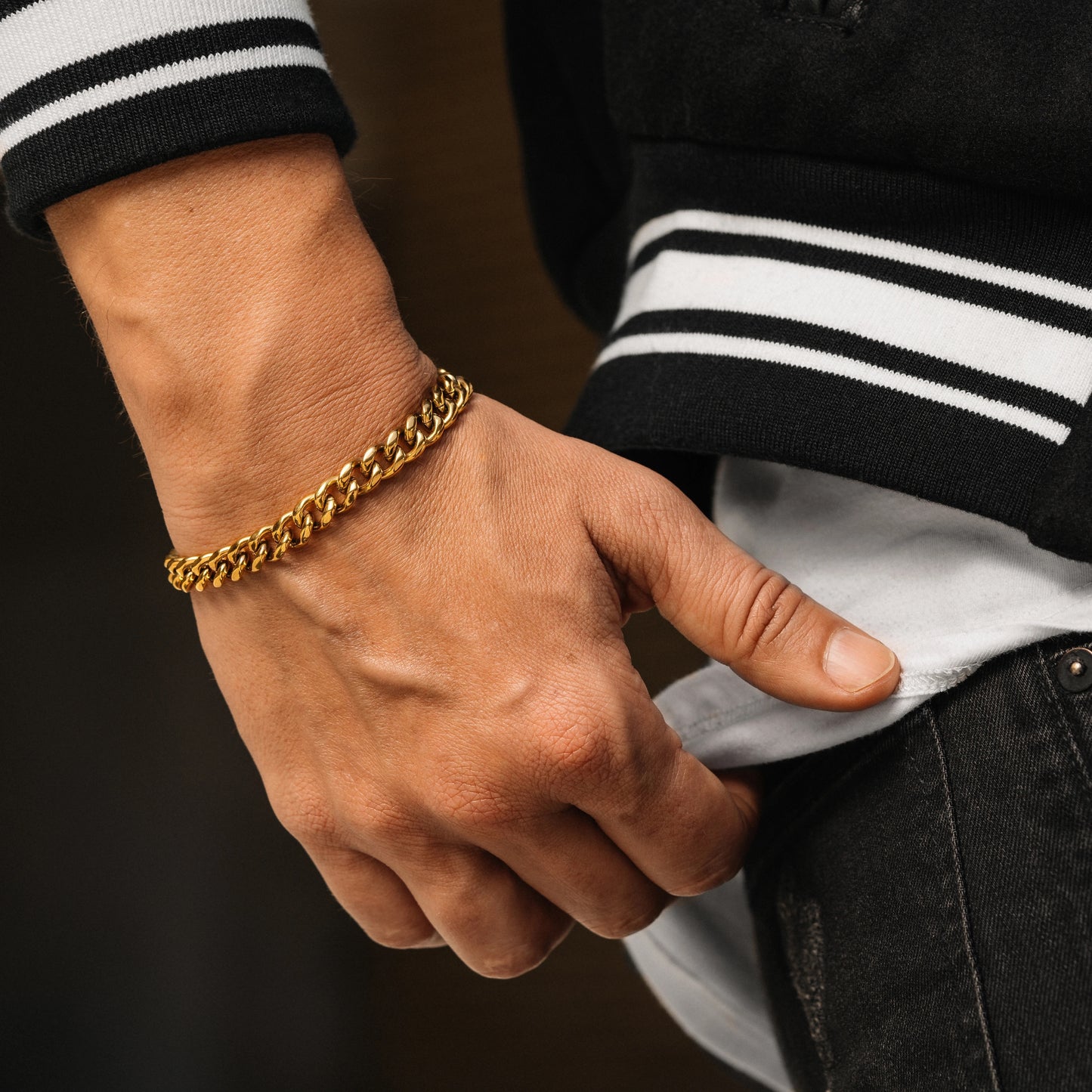 Pulsera Miami Cuban 8MM