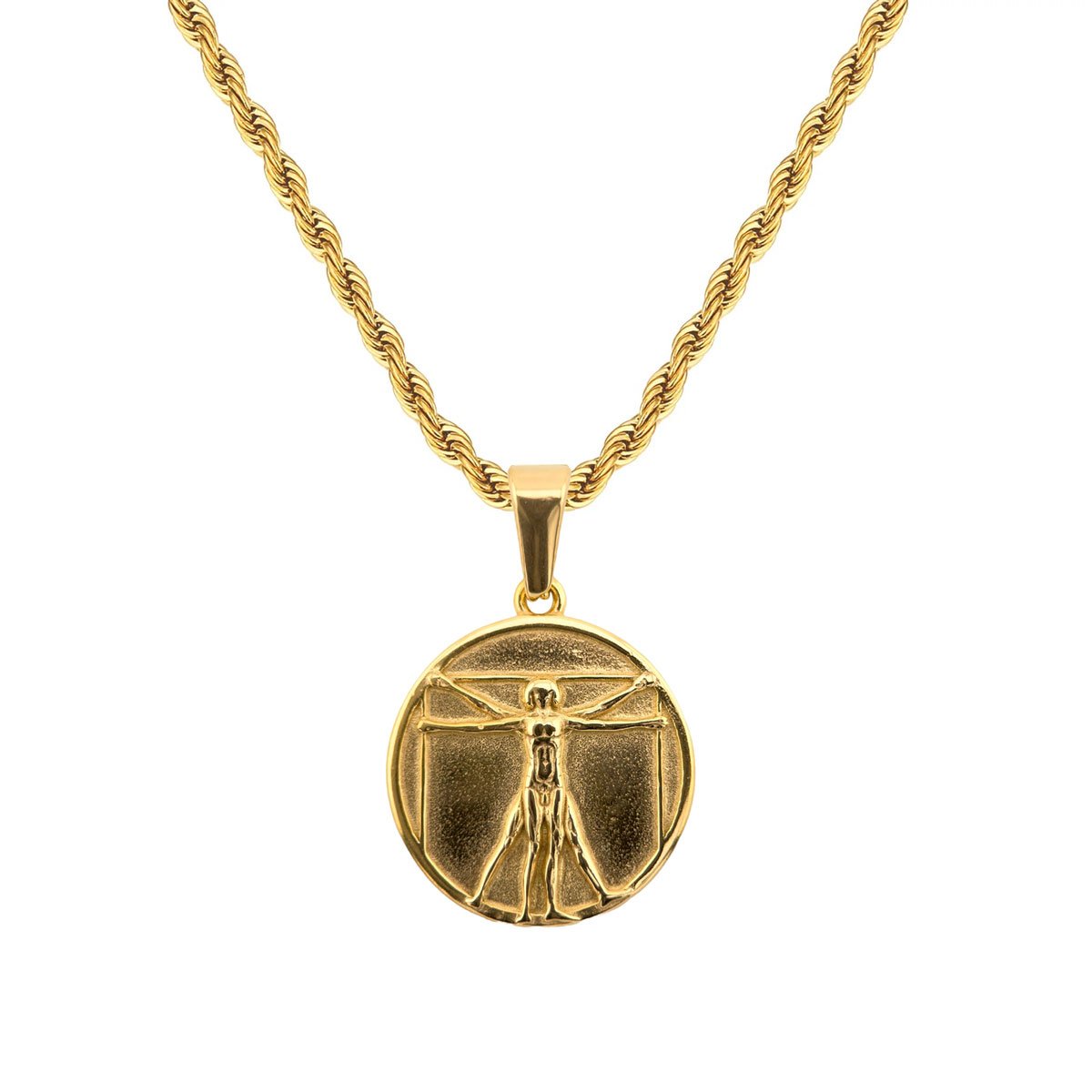 Collar Hombre de Vitruvio