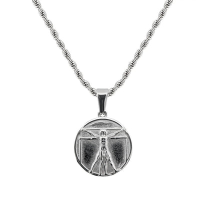 Collar Hombre de Vitruvio