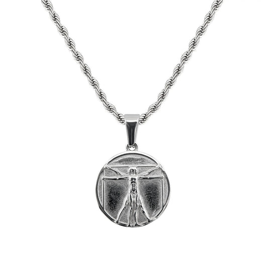 Collar Hombre de Vitruvio