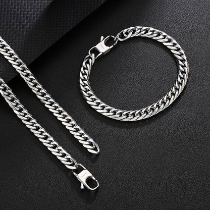 Set Miami Cuban 6 Lados | 8mm